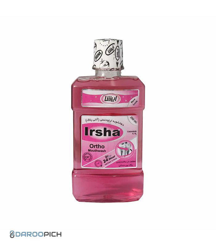 دهانشویه ارتودنسی آنتی پلاک ایرشا