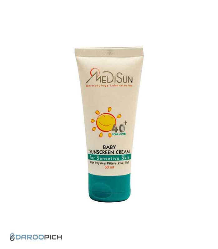 کرم ضد آفتاب کودک مدیسان +SPF40