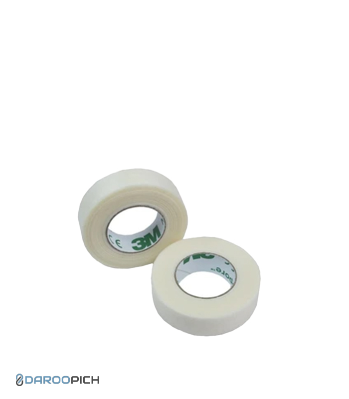 چسب Micropore 3M سایز: 1.25 سانتی متر * 9 متر