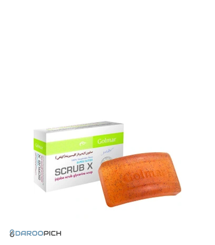 صابون لایه بردار گلیسیرینه گیاهی گلمر 90 گرم