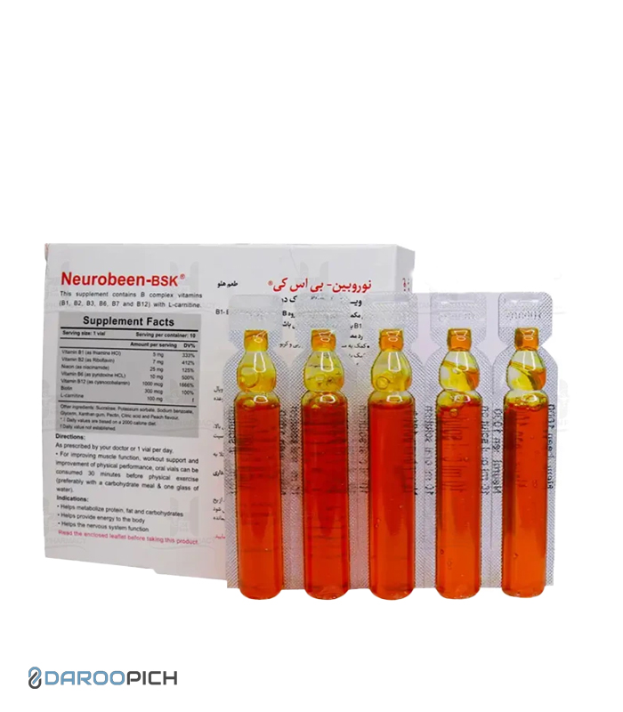 ویال خوراکی نوروبین (بی اس کی 1000) 10 عددی