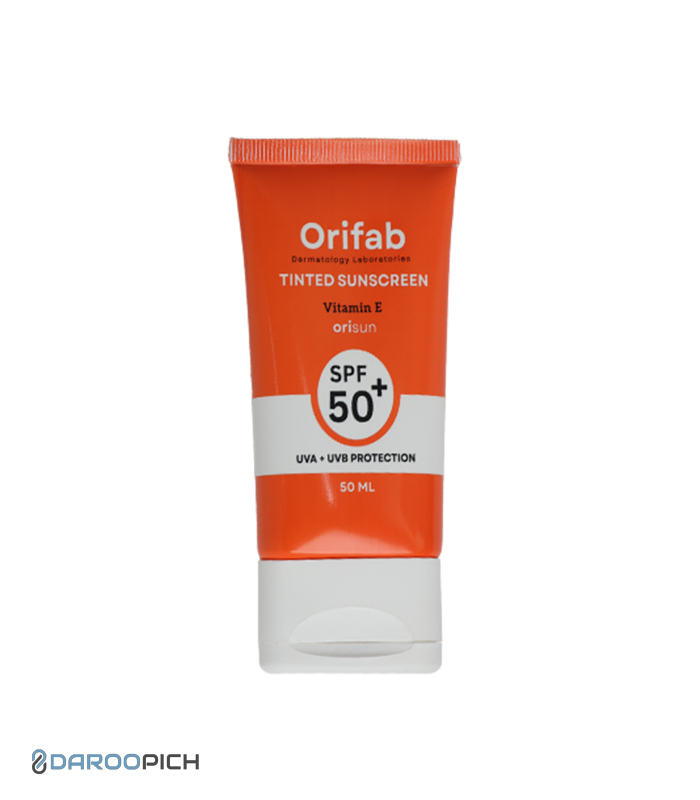 کرم ضد آفتاب رنگی SPF50 بژ طبیعی اوری فاب